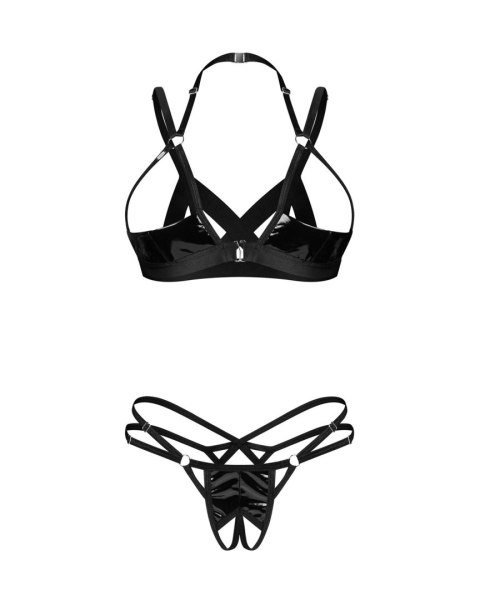 Keira Lise komplet 2-częściowy otwarty L/XL Obsessive