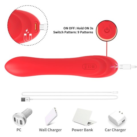 Nirvana Red Three-point vibration B - Series Joy