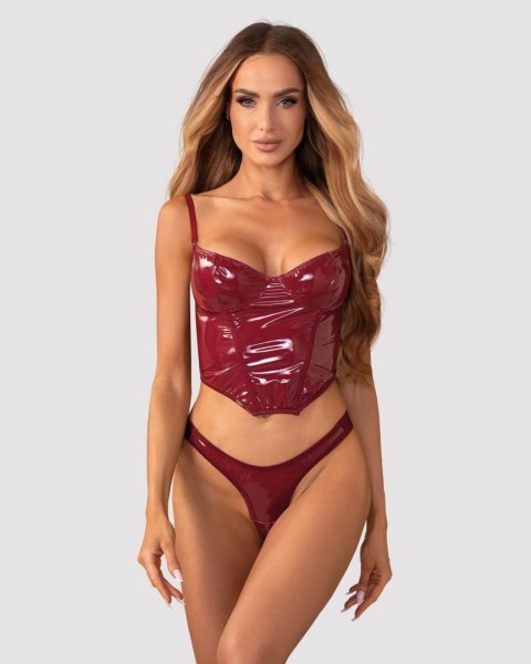 Redya gorset i stringi 2XL/3XL Obsessive