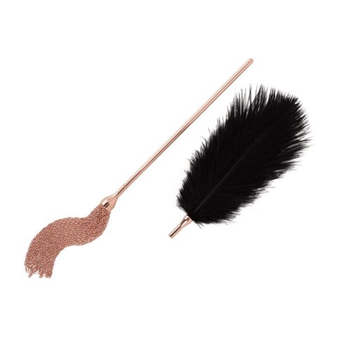 Rosy Gold - Feather Tickler & Whip - Rosegold Rosy Gold