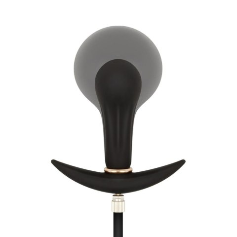 Anal Collection - Inflatable Butt Plug with Pump 8 cm - Black Easytoys
