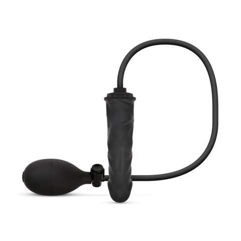 Anal Collection - Inflatable Dildo with Pump 14,5 cm - Black Easytoys