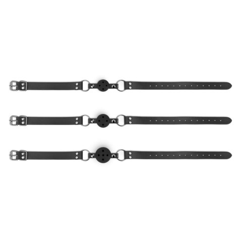 Bedroom Fantasies - Set of 3 Ball Gags Black Bedroom Fantasies