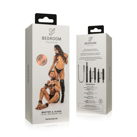 Bedroom Fantasies - Total Restraint Complete Set Black Bedroom Fantasies