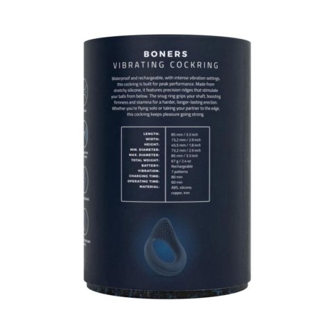 Boners - Vibrating Cock Ring with Perineum Stimulation Boners
