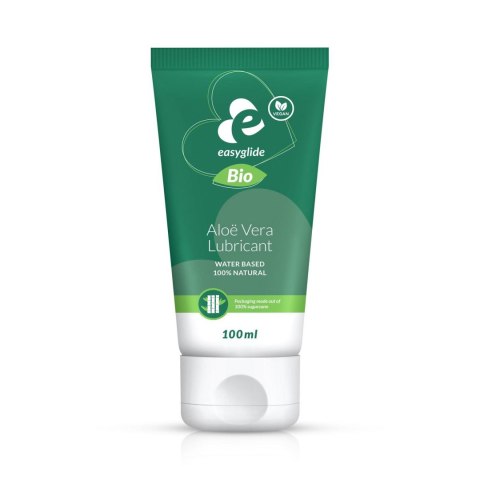 EasyGlide - Bio & Natural Waterbased Lubricant Aloe Vera 100 ml EasyGlide