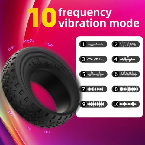 App-Controlled Vibrating Cock Ring B - Series Cute
