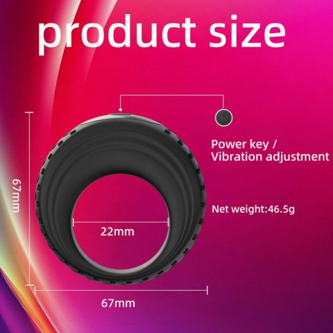 App-Controlled Vibrating Cock Ring B - Series Cute