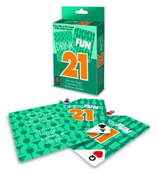 Drink Fun 21, Card Game LITTLE GENIE PRODUCTIONS