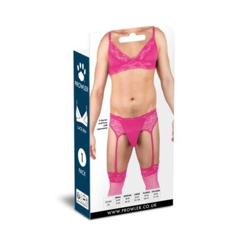 Prowler Pink Lace Bra Small Prowler