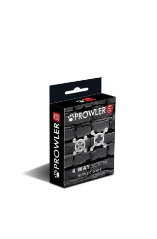 Prowler RED 4 Way Screw Nipple Clamp Prowler