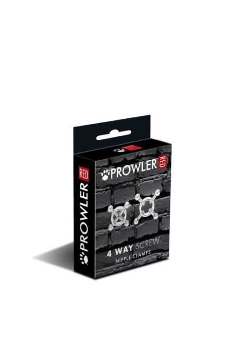 Prowler RED 4 Way Screw Nipple Clamp Prowler