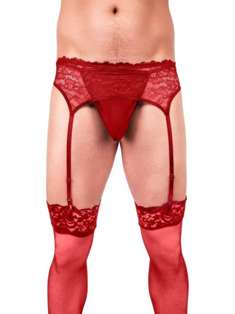 Prowler Red Lace Garter Set Xxlarge Prowler