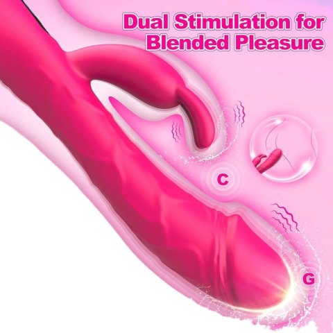 Rabbit G-Spot & Clitoral Dual Stimulation Vibrator B - Series Cute