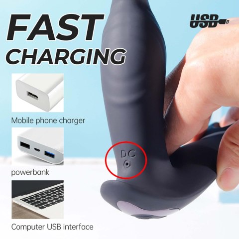 Remote Control Prostate Massager That Wiggles B - Series Cute