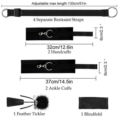 Fetish B-Series Bed Restraint Set 2.0 Fetish B - Series