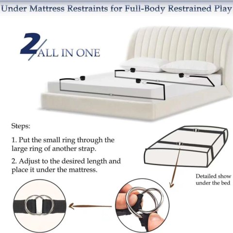 Fetish B-Series Bed Restraint Set 2.0 Fetish B - Series