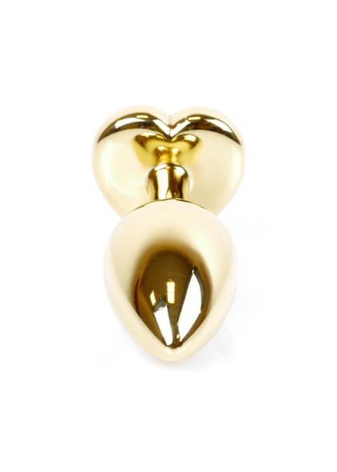 MyLove Toys - Jewellery Gold Heart PLUG- Dark Blue MyLove Toys