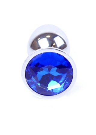 MyLove Toys - Jewellery Silver PLUG- Dark Blue MyLove Toys
