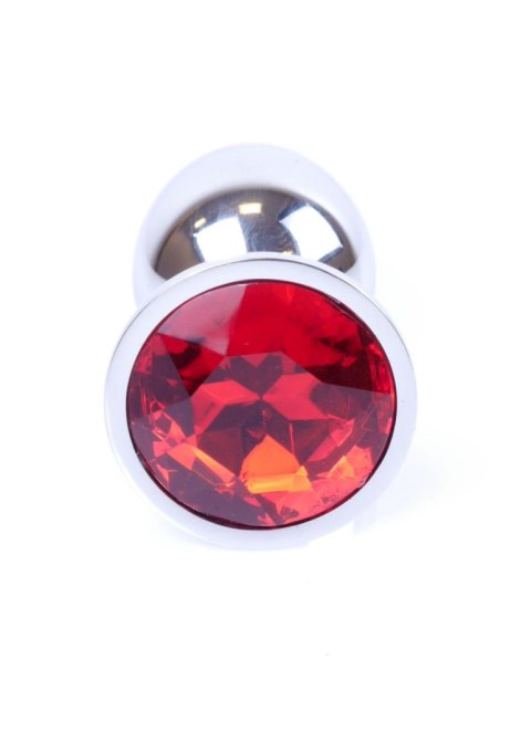 MyLove Toys - Jewellery Silver PLUG- Red MyLove Toys