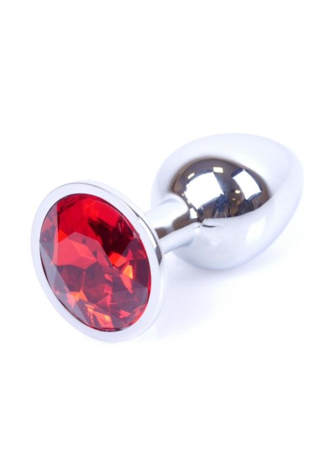 MyLove Toys - Jewellery Silver PLUG- Red MyLove Toys