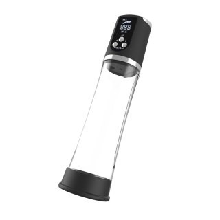 Pompka- PASSION PUMP, PREMIUM RECHARGEABLE AUTOMATIC WATERPROOF LCD PUMP B - Series Power