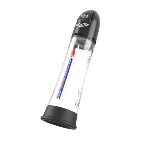 Pompka- PASSION PUMP, PREMIUM RECHARGEABLE AUTOMATIC WATERPROOF LCD PUMP B - Series Power