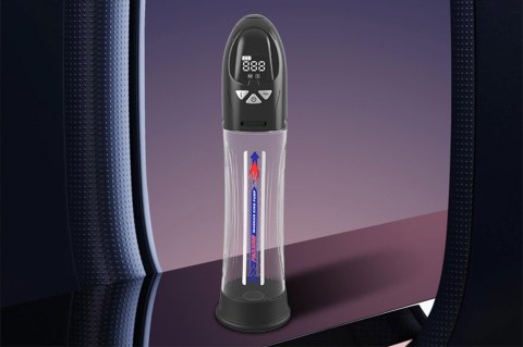 Pompka- PASSION PUMP, PREMIUM RECHARGEABLE AUTOMATIC WATERPROOF LCD PUMP B - Series Power