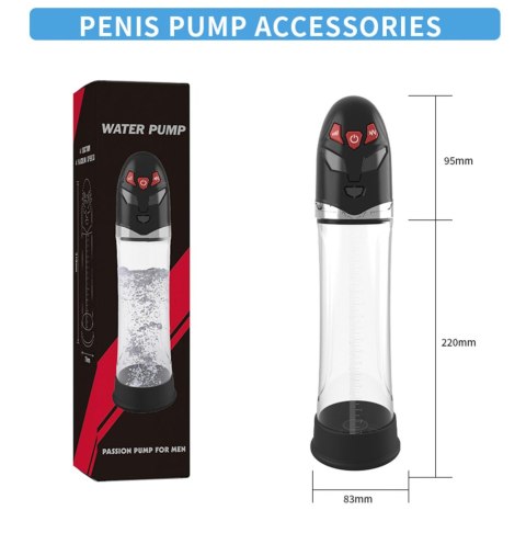 Pompka- PASSION PUMP, PREMIUM RECHARGEABLE AUTOMATIC WATERPROOF PUMP B - Series Power