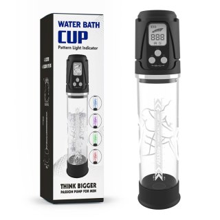 Pompka- PASSION PUMP, PREMIUM RECHARGEABLE AUTOMATIC WATERPROOF PUMP, Light Indicator B - Series Power