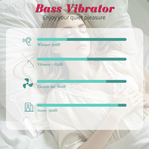 Vibrating Silicone Love EGG USB 7 vibration and thrust functions / Remote control White B - Series Fox