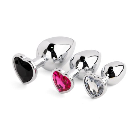 Jewellery - Silver Heart PLUG - SET B - Series HeavyFun