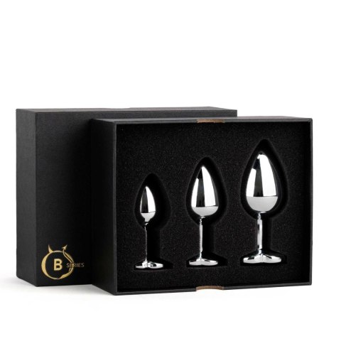 Jewellery - Silver Heart PLUG - SET B - Series HeavyFun