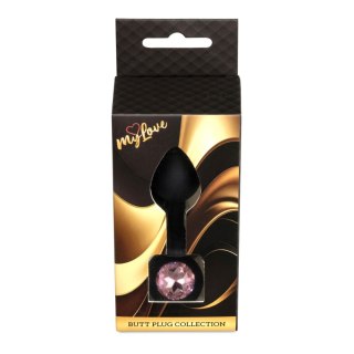 MyLove Toys - Jewellery Black Silicone PLUG Small MyLove Toys