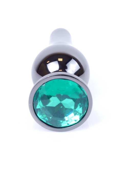 MyLove Toys - Jewellery Dark Silver BUTT PLUG- Green MyLove Toys