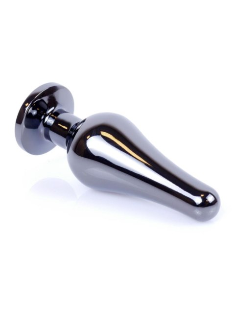 MyLove Toys - Jewellery Dark Silver BUTT PLUG- Red MyLove Toys