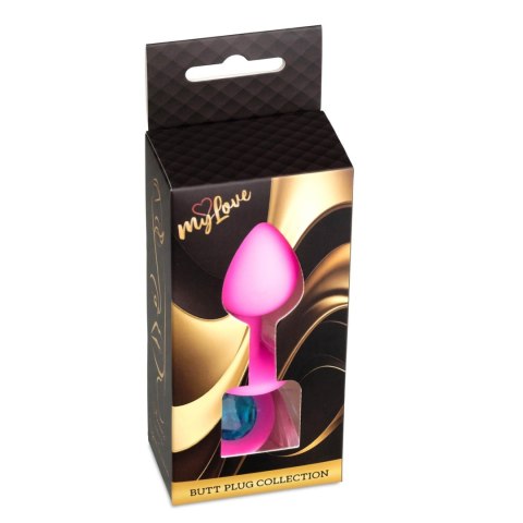MyLove Toys - Jewellery Pink Silicone PLUG Medium MyLove Toys