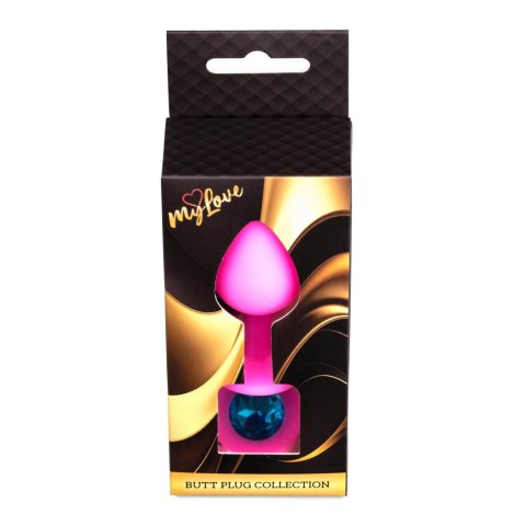 MyLove Toys - Jewellery Pink Silicone PLUG Medium MyLove Toys