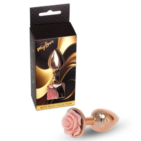 MyLove Toys - Jewellery Red Gold PLUG ROSE- Peach MyLove Toys