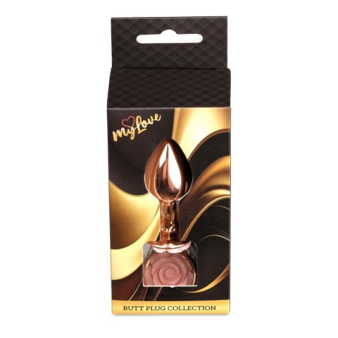 MyLove Toys - Jewellery Red Gold PLUG ROSE- Peach MyLove Toys