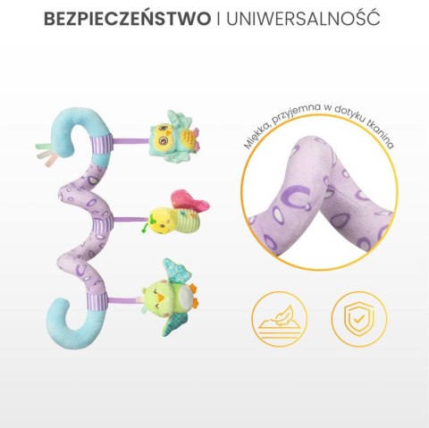 COLORFUL SPRĘŻYNKA EDUKACYJNA DINO