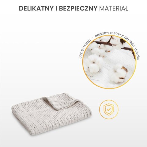 KOC AŻUROWY MOLI BEŻ KAWA