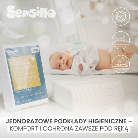 PODKŁAD JEDNORAZOWY PREMIUM 60x60 OP 10 SZT