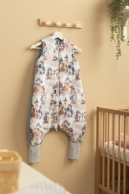 ŚPIWOREK DO SPANIA OCIEPLANY XL SMOKI JEANS TOG 2.5