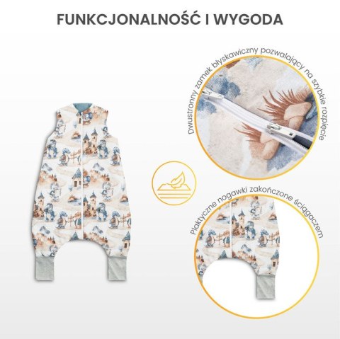 ŚPIWOREK DO SPANIA OCIEPLANY XL SMOKI JEANS TOG 2.5