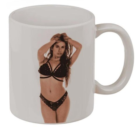 Kubek striptis dziewczyna efekt termiczny 350ml kamikonka Grajmy razem