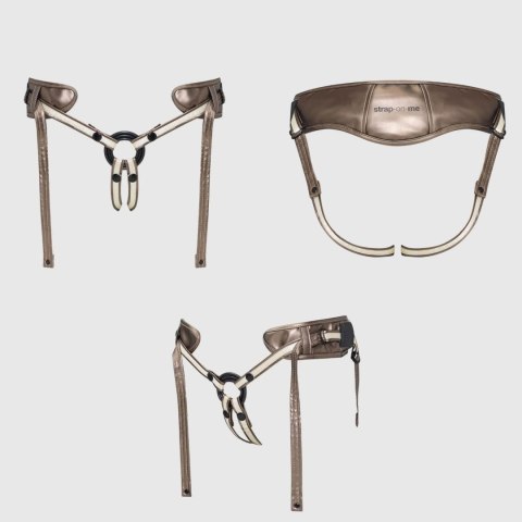 LEATHERETTE HARNESS DESIROUS - NEW DESIGN Strap-on-me