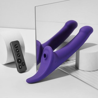 MULTI ORGASM DILDO - L - PURPLE TR Strap-on-me