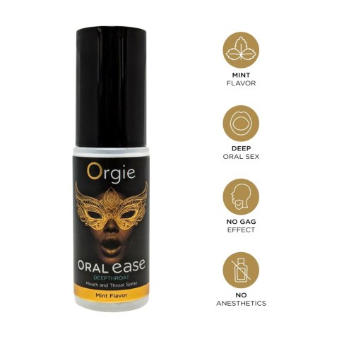 ORAL EASE DEEPTHROAT - Mouth and Throat Spray Orgie