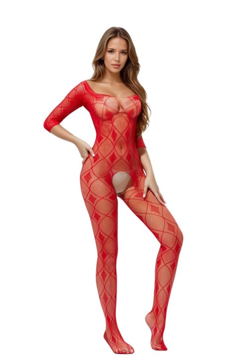 Bodystocking 2037 red SoftLine Collection